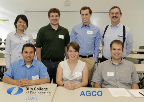 AGCO Members smiling for team picture