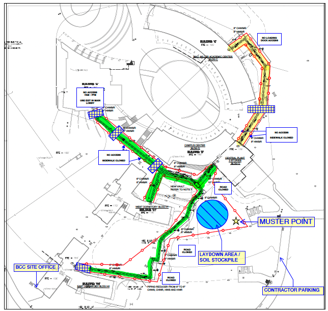 Chiller Line Replacement Logistics Plan