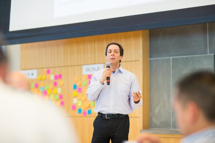 Professor Robert Martello speaks during Summer Institute 2019 Professor Robert Martello speaks during Summer Institute 2019