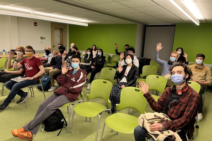 GreentownStudents Olin students at Greentown Labs