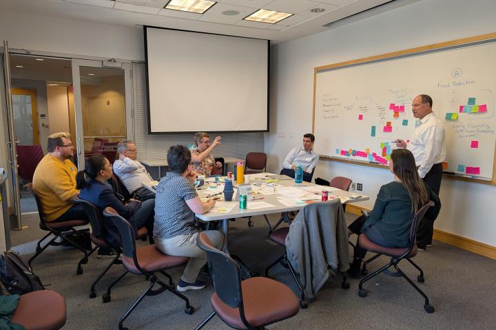 Olin Circle of Advocates meeting