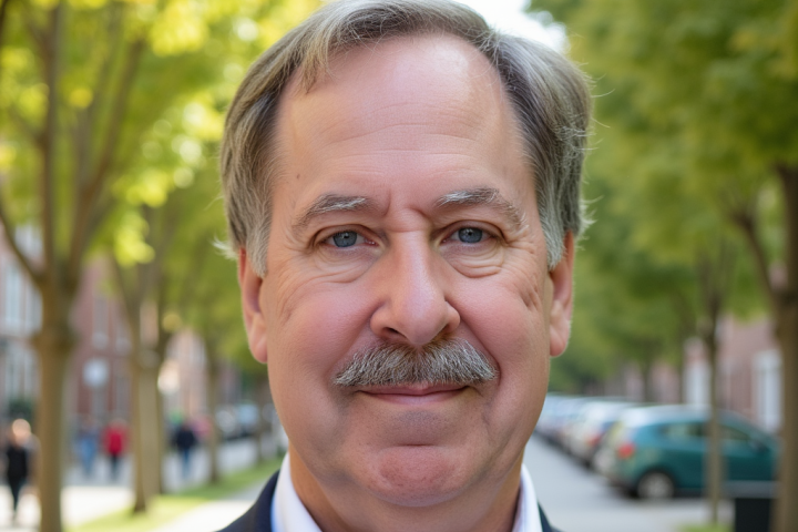 Photo portrait of David Meeker.