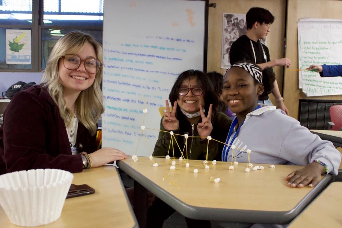 Olin and Boys & Girls Club students