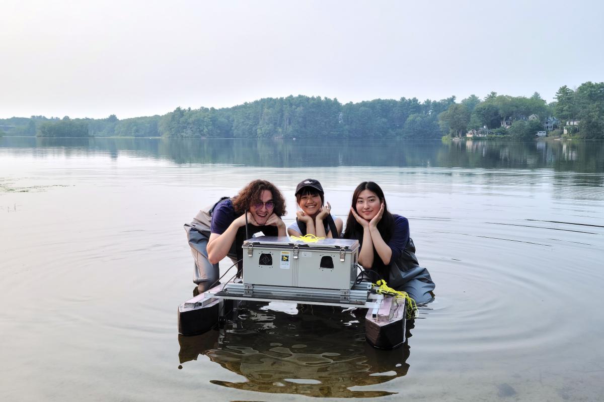 Olin CREST Lab Develops Autonomous Vessel to Study Local Water Bodies