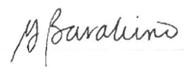 A photo of a signature