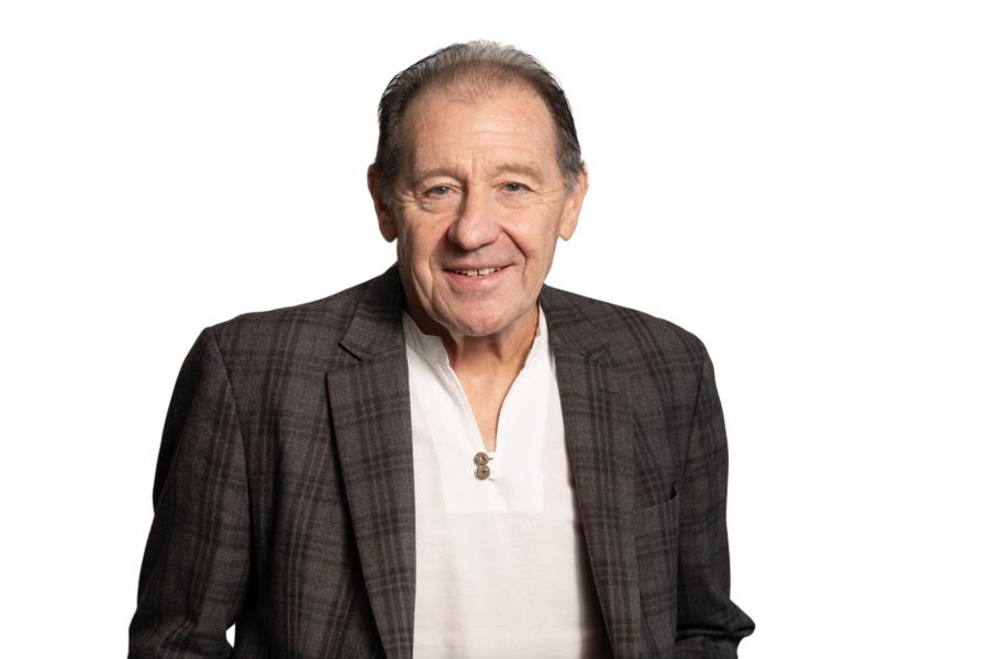 Al Sacco, Jr Interim Provost and Dean of Faculty at Olin College A photo of a man wearing a white shirt and brown blazer