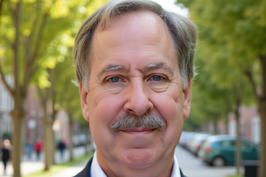 Photo portrait of David Meeker.