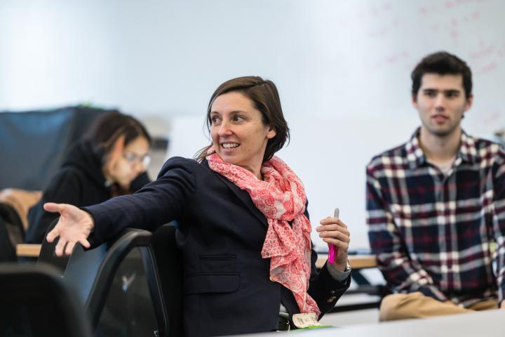 Sam Michalka, interim dean of academic programs and associate professor of computational neuroscience and engineering, is a member of Olin College of Engineering's faculty-led AI working group.