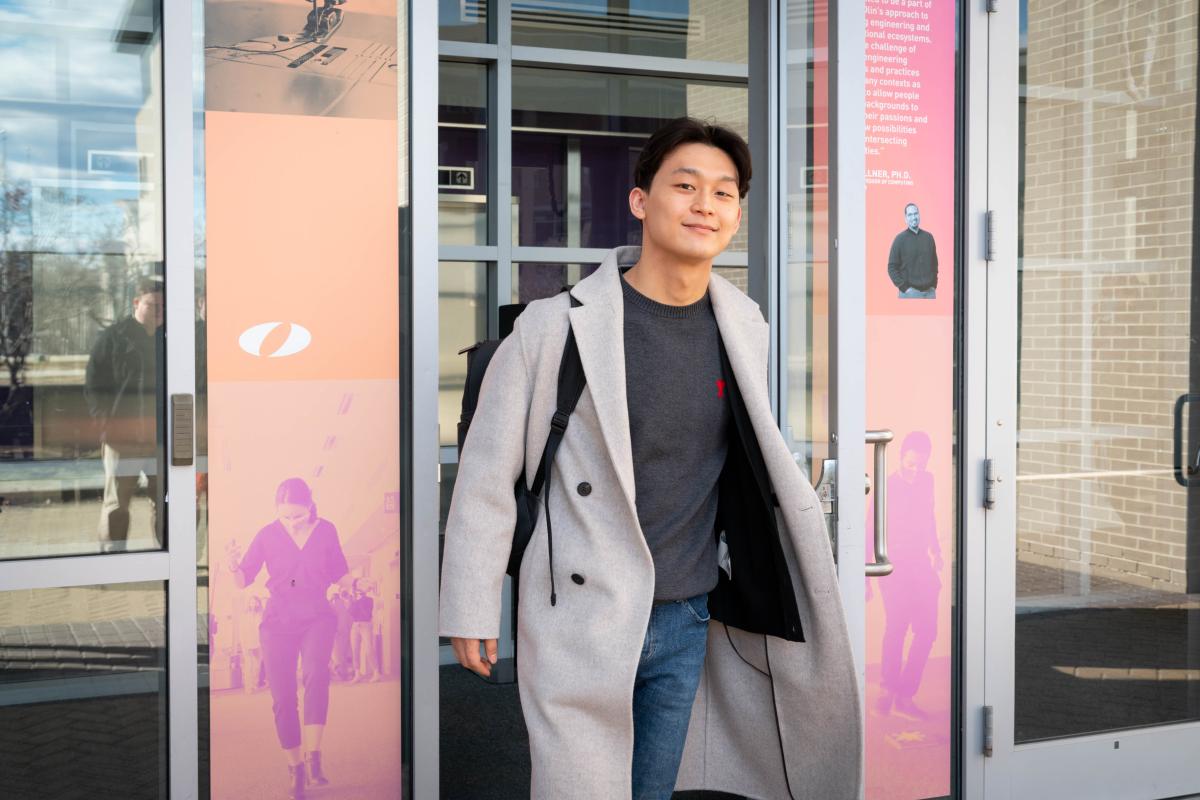 Joon Kang '23 Humans of Olin photo