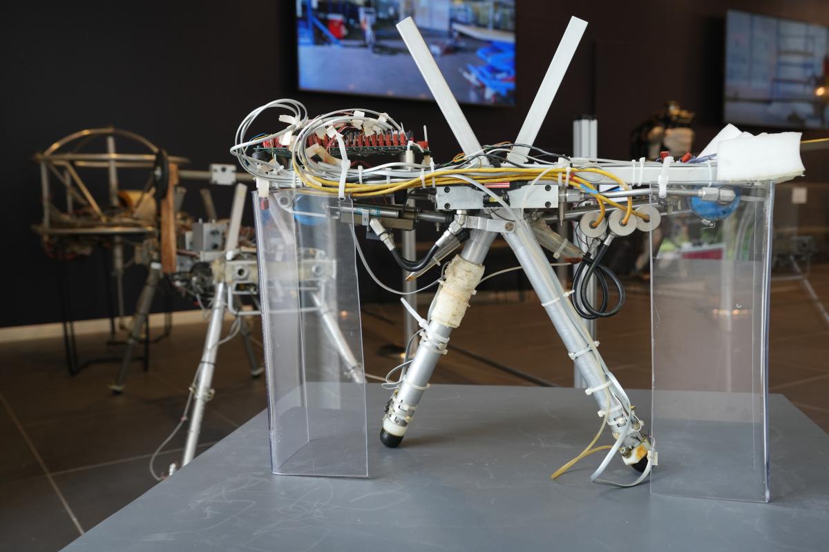 One of the robots at the RAI Institute. 