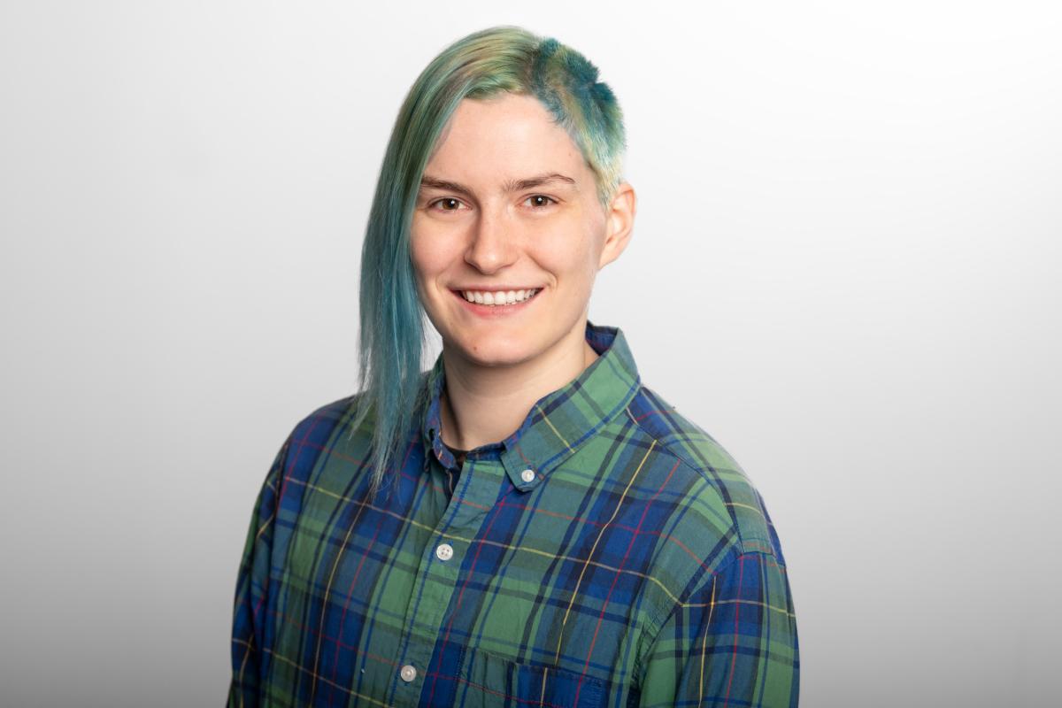 Jordan Spring ’20 poses for a headshot. 