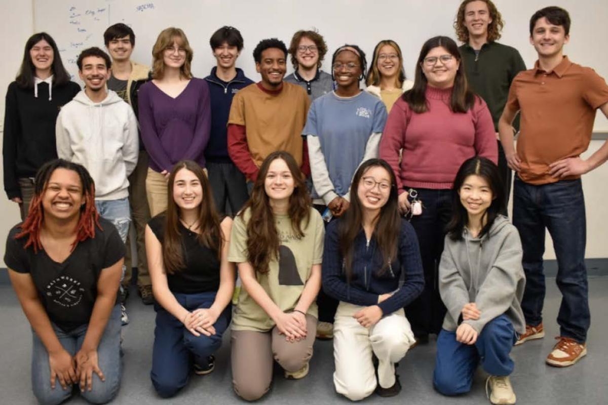 A group photo of the members of Olin's OAT Lab